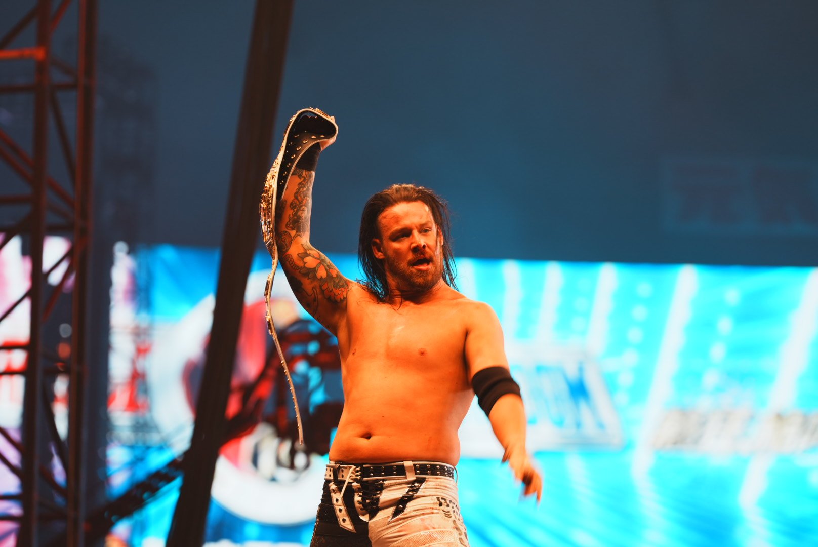 【新日本プロレス】IWGP GLOBALヘビー級王座 デビッド・フィンレー vs ウィル・オスプレイ vs ジョン・モクスリー